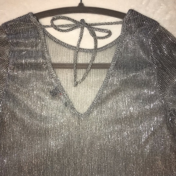 Mesh shimmer top - Picture 4 of 6